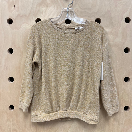Mustard Heathered Knit Top