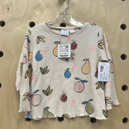 Cream Fruit Top NEW!