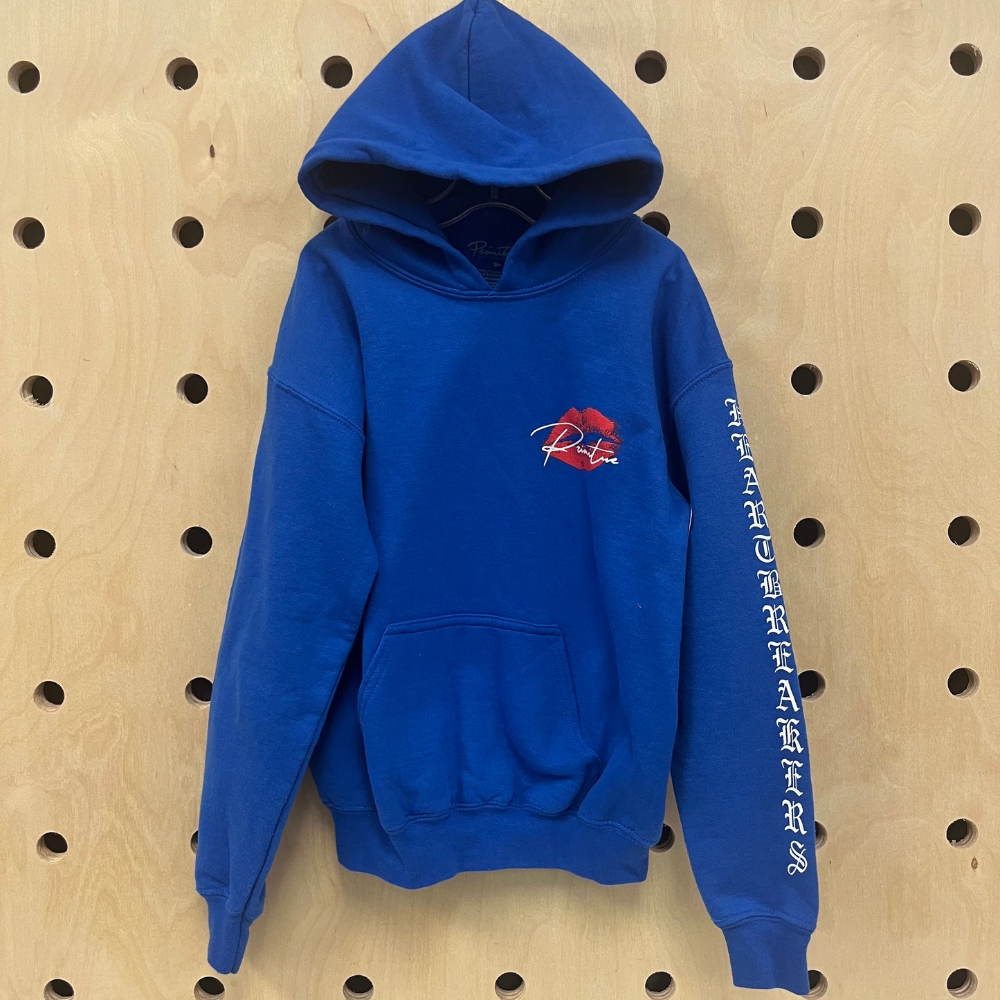 Blue Logo Hoodie Pullover
