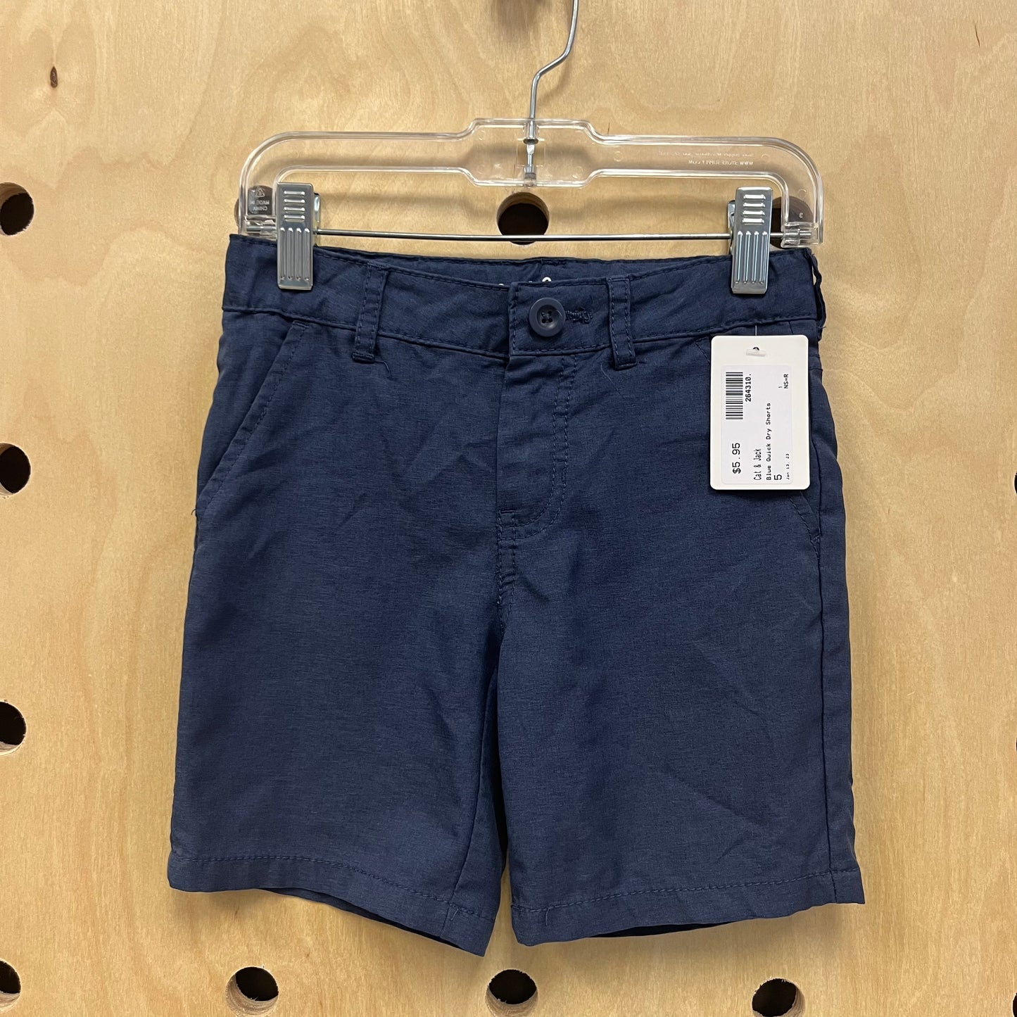 Blue Quick Dry Shorts