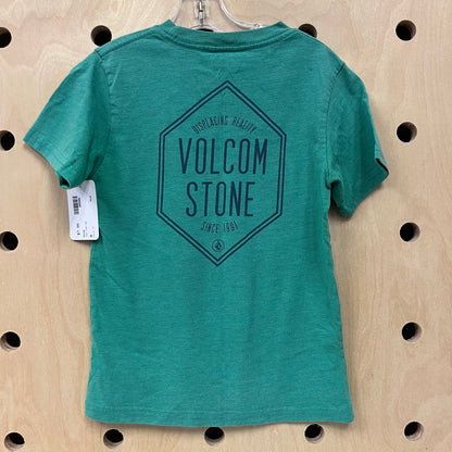 Teal Logo Tee