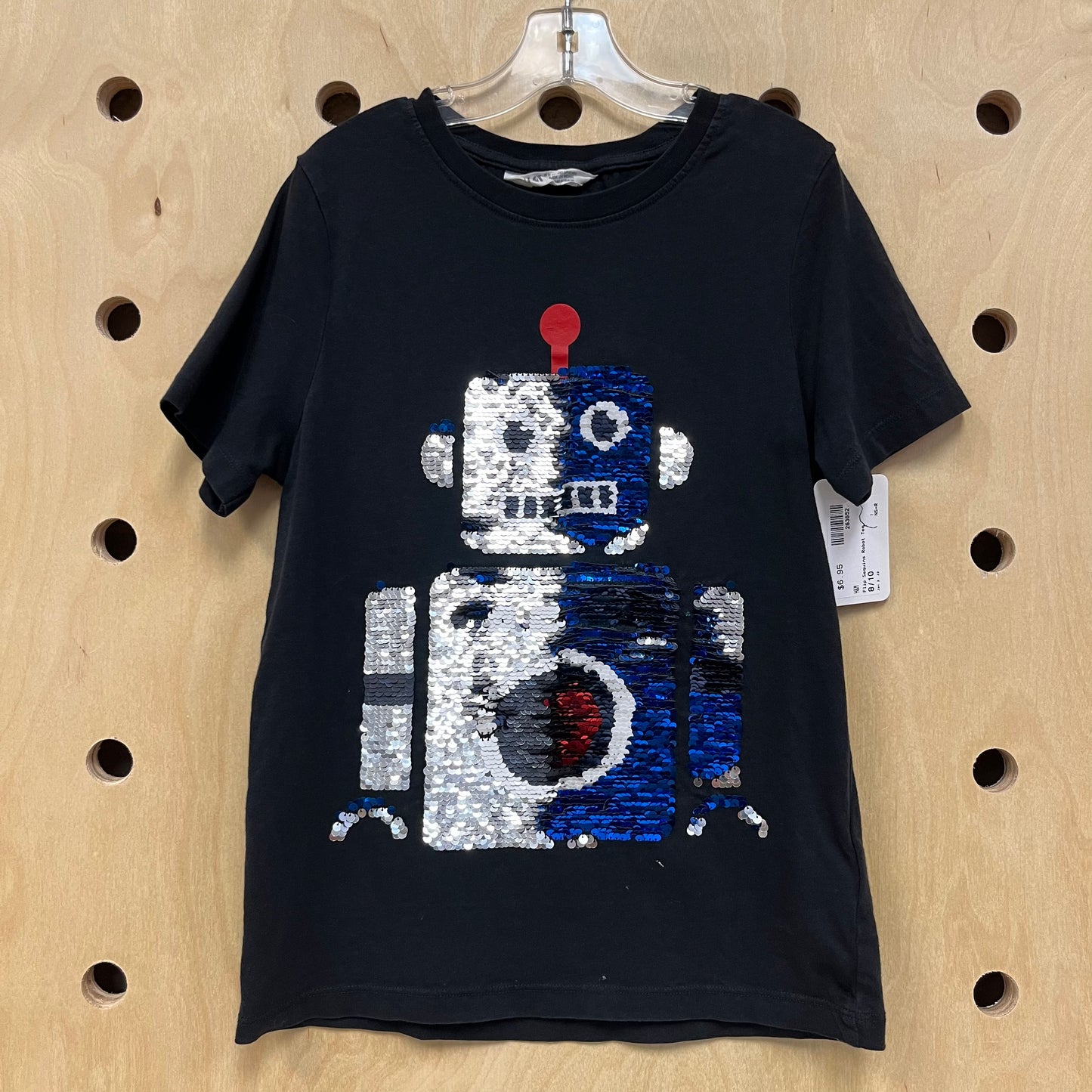 Flip Sequins Robot Tee