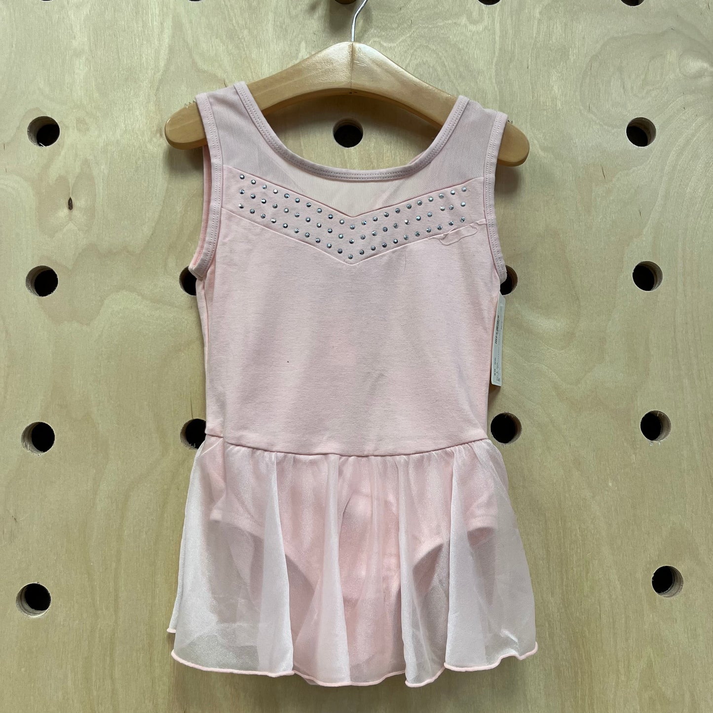 Blush Rhinestone Leotard
