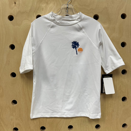 White Palm Swim Tee NEW