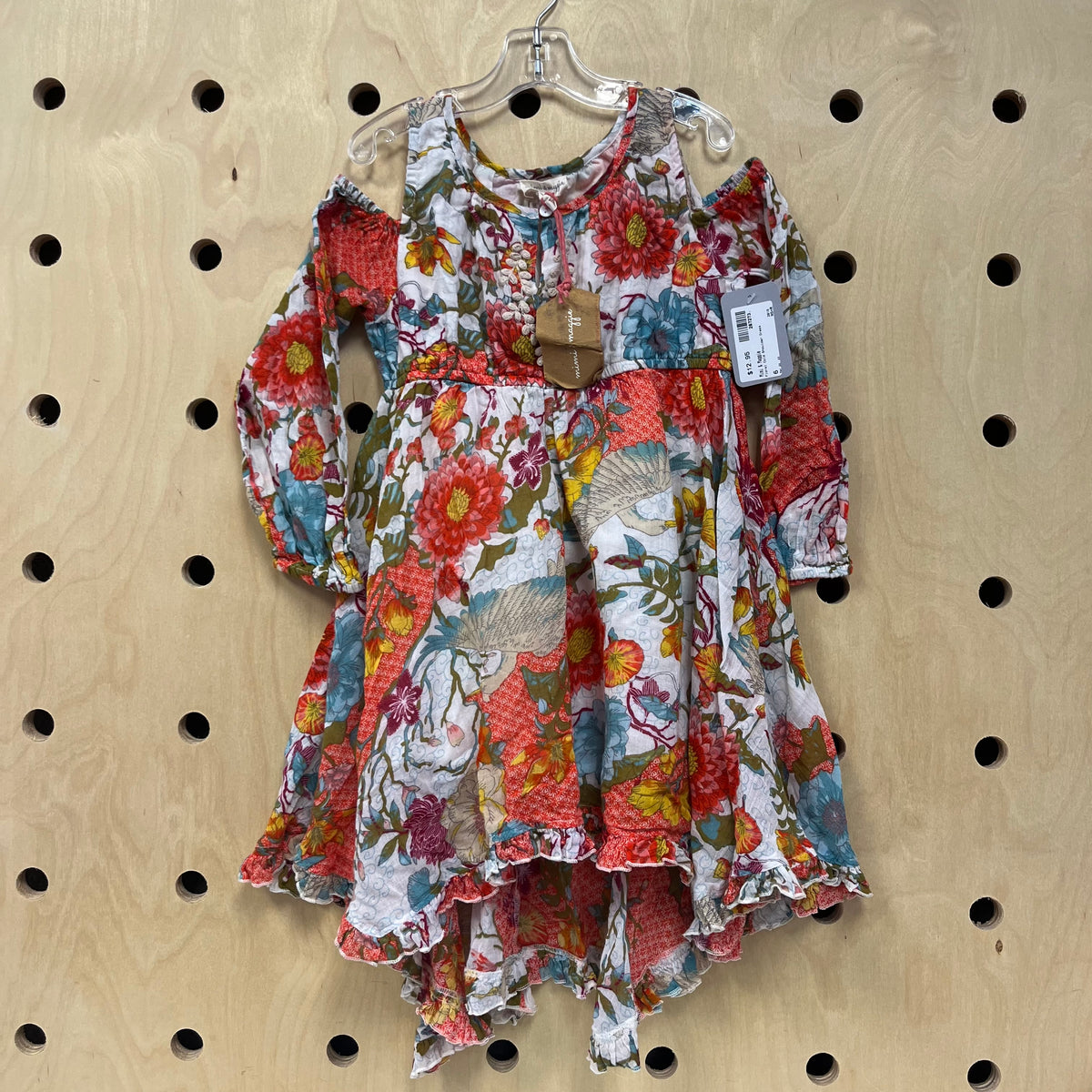 Floral Cold Shoulder Dress NEW