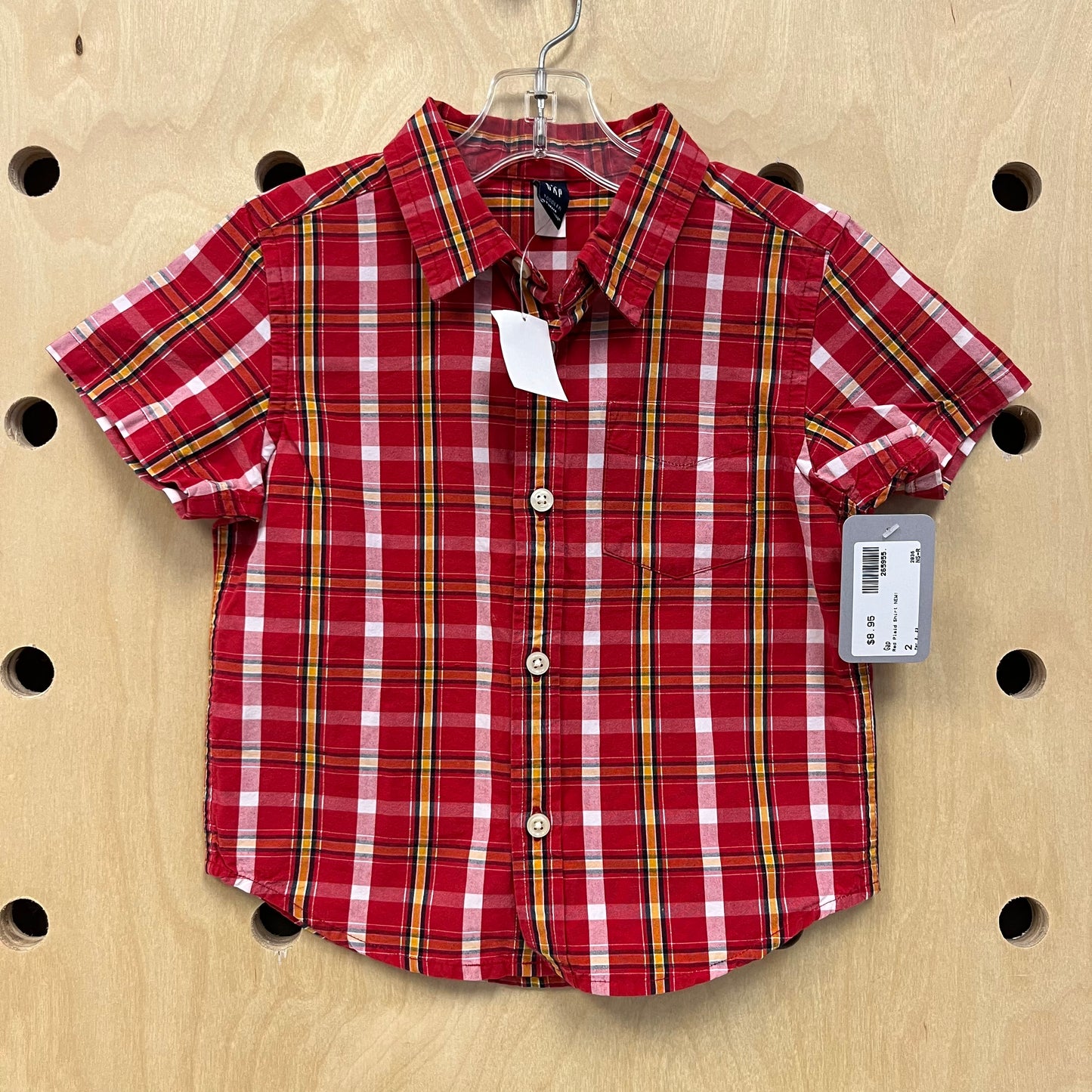 Red Plaid Shirt NEW!