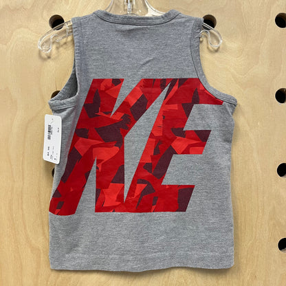 Grey Logo Tank