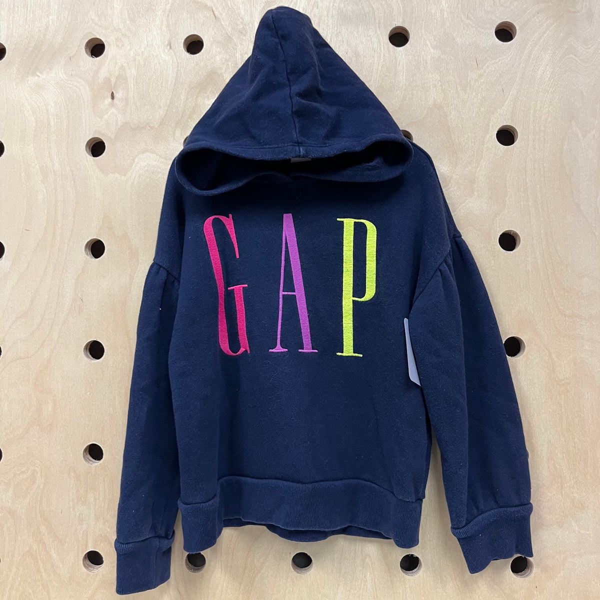 Blue Colorful Logo Hoodie