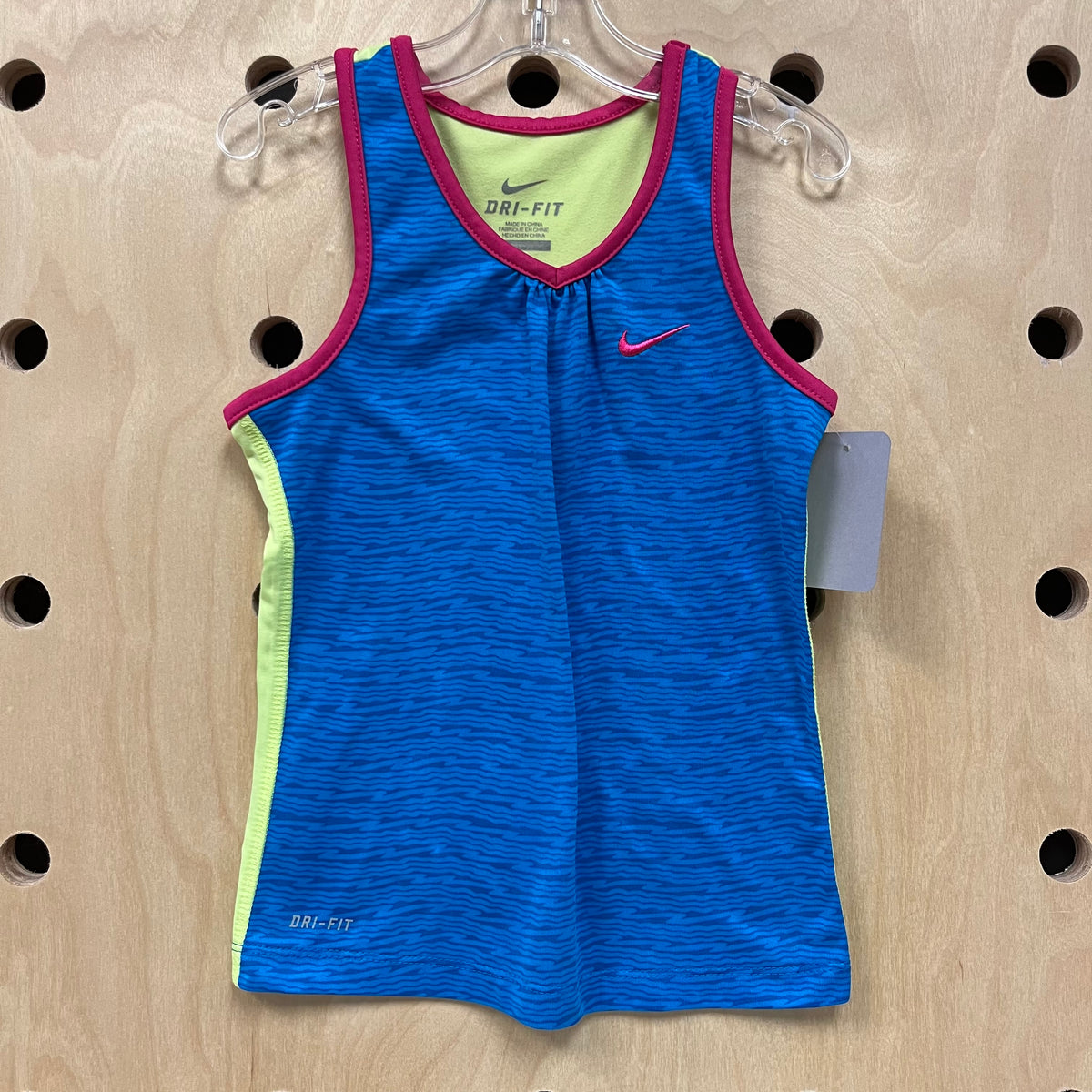 Blue & Yellow Dri-Fit Tank