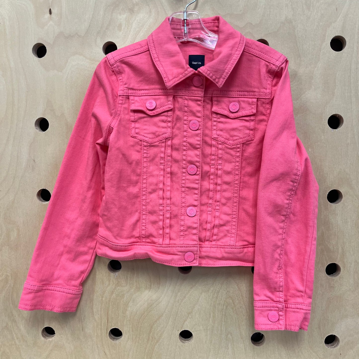 Pink Denim Jacket