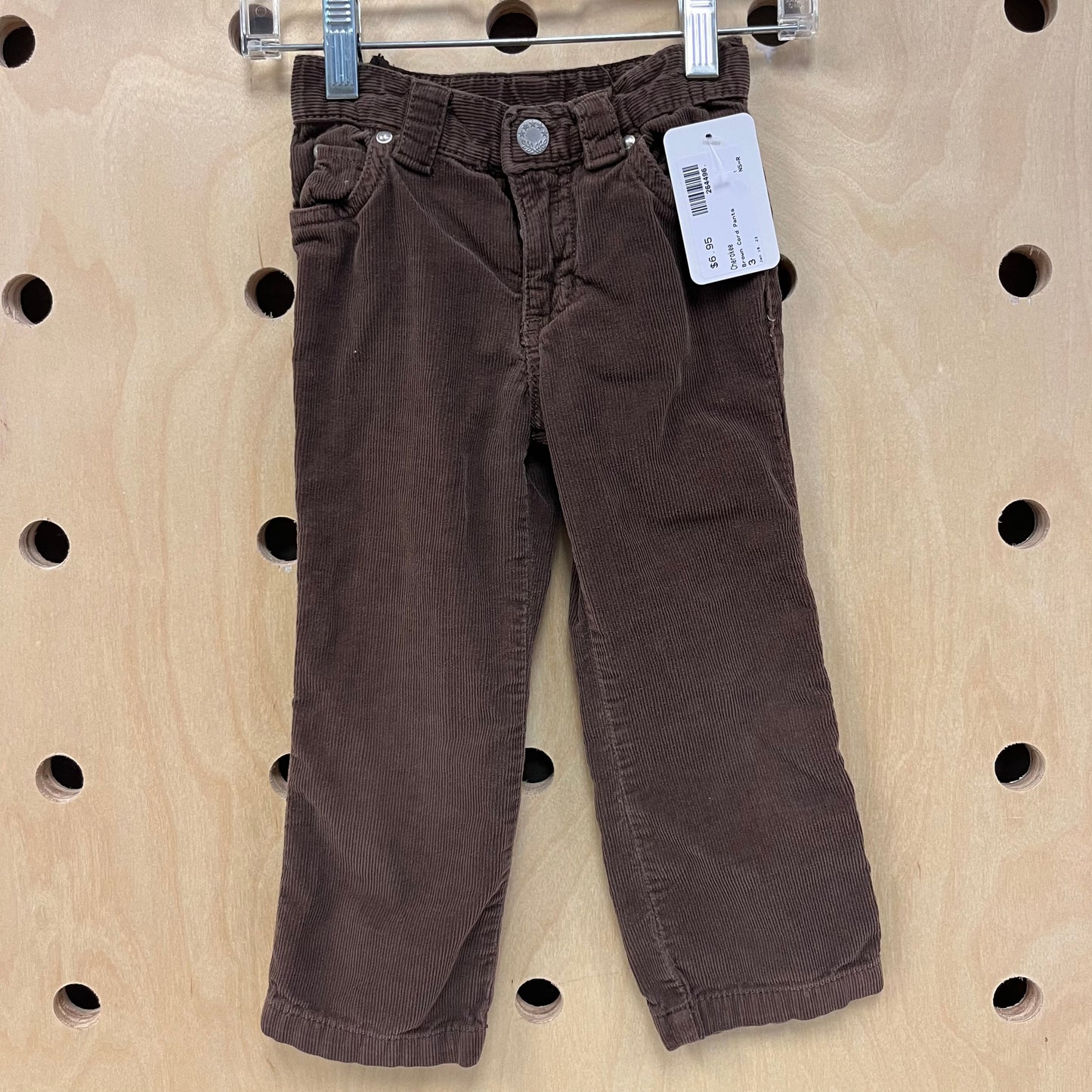 Brown Cord Pants