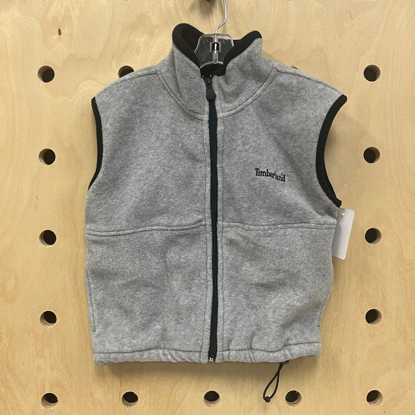 Grey Fleece Vest