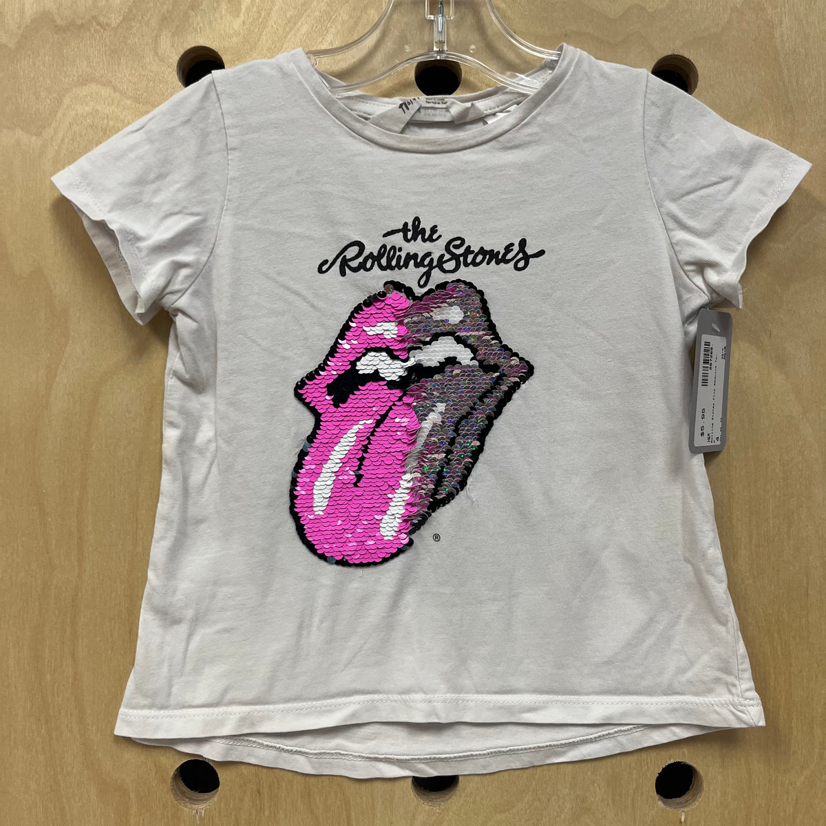 Rolling Stones Flip Sequins Top