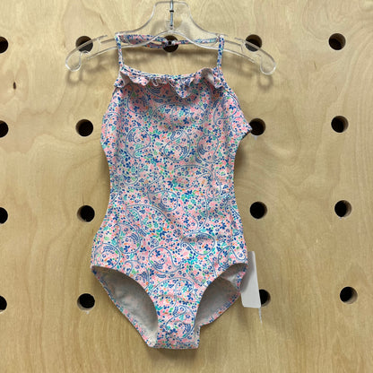 Pink Paisley Swimsuit