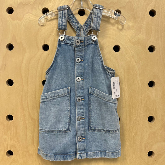Denim Jumper Dress
