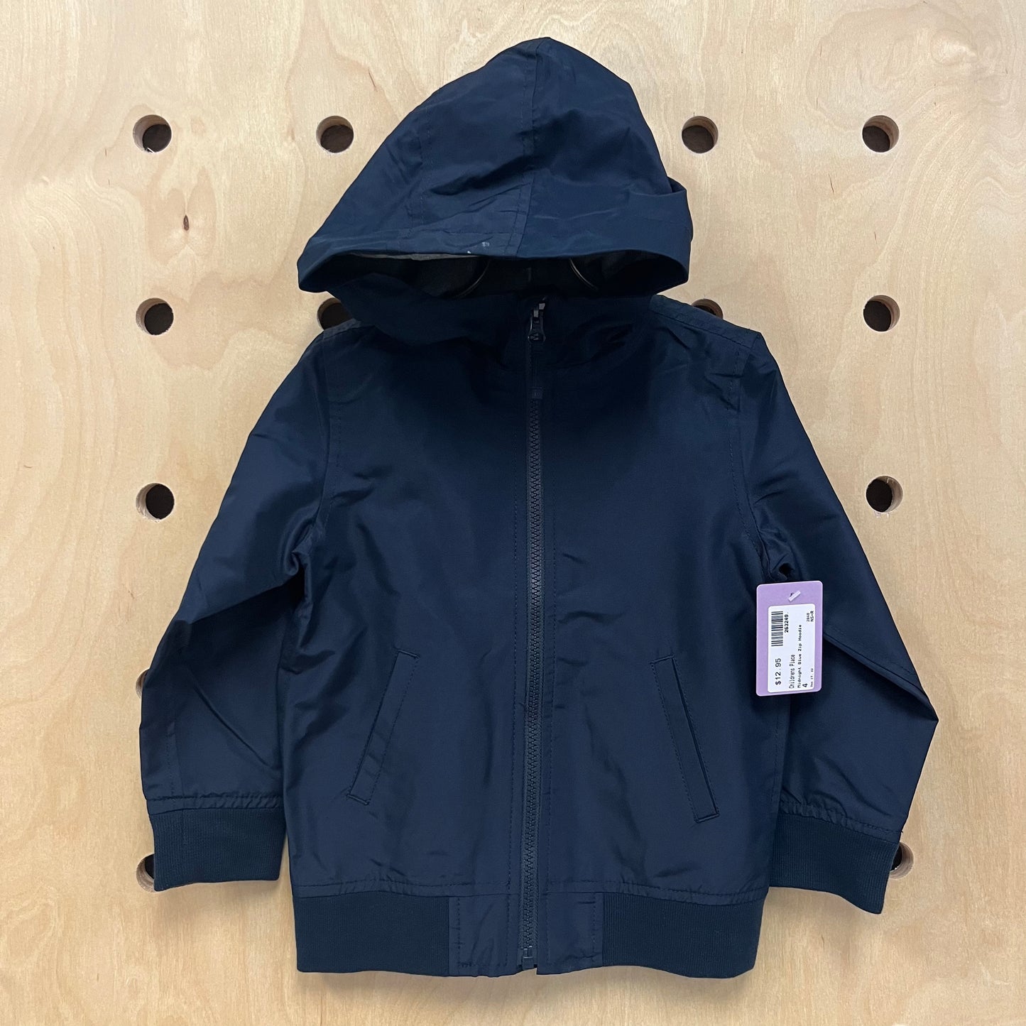 Midnight Blue Zip Hoodie