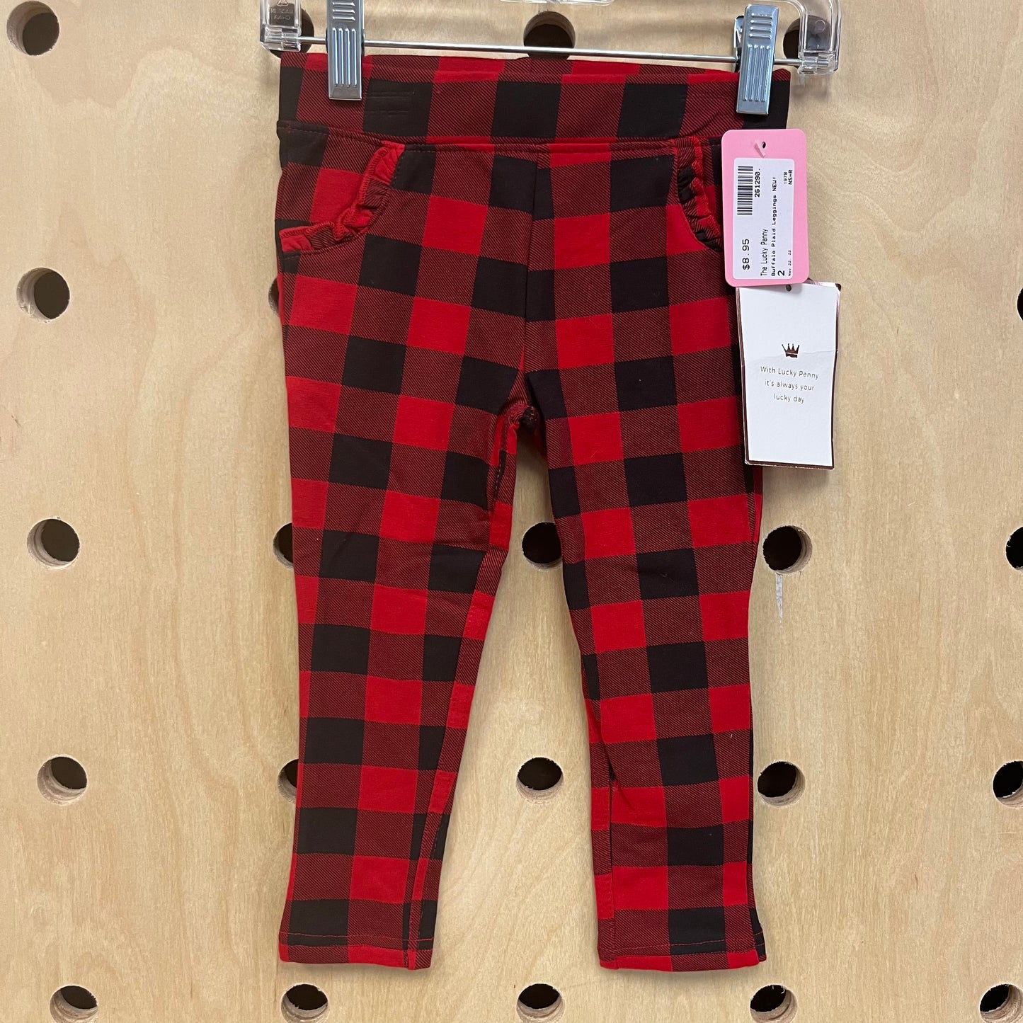 Buffalo Plaid Leggings NEW!