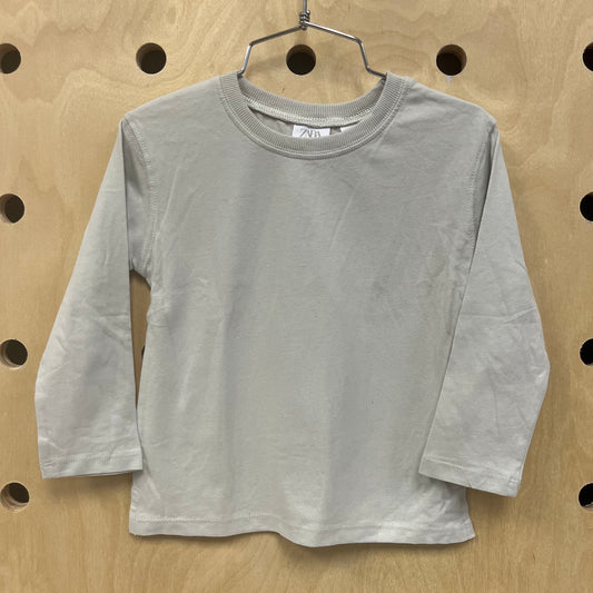 Light Grey LS Tee