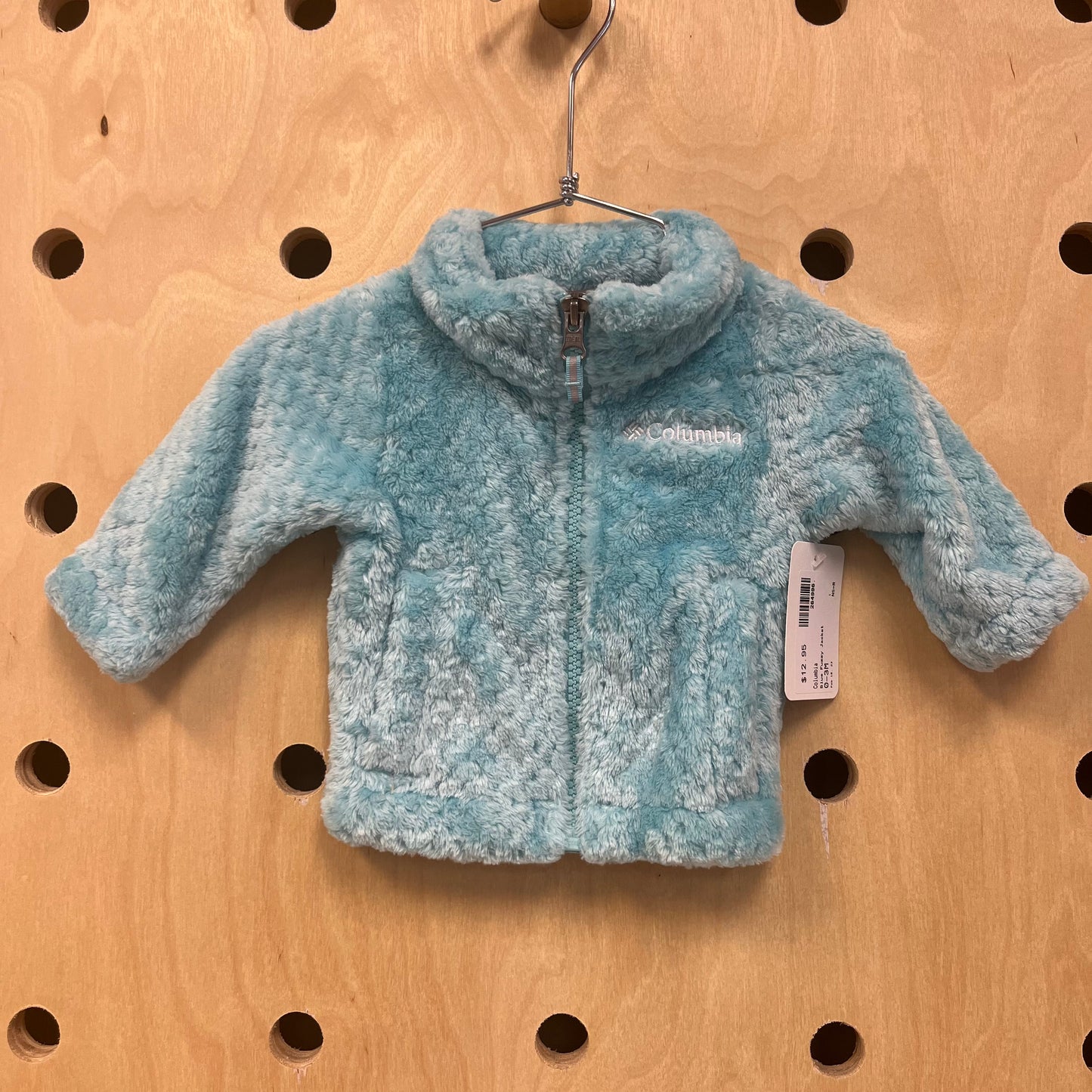 Blue Fuzzy Jacket