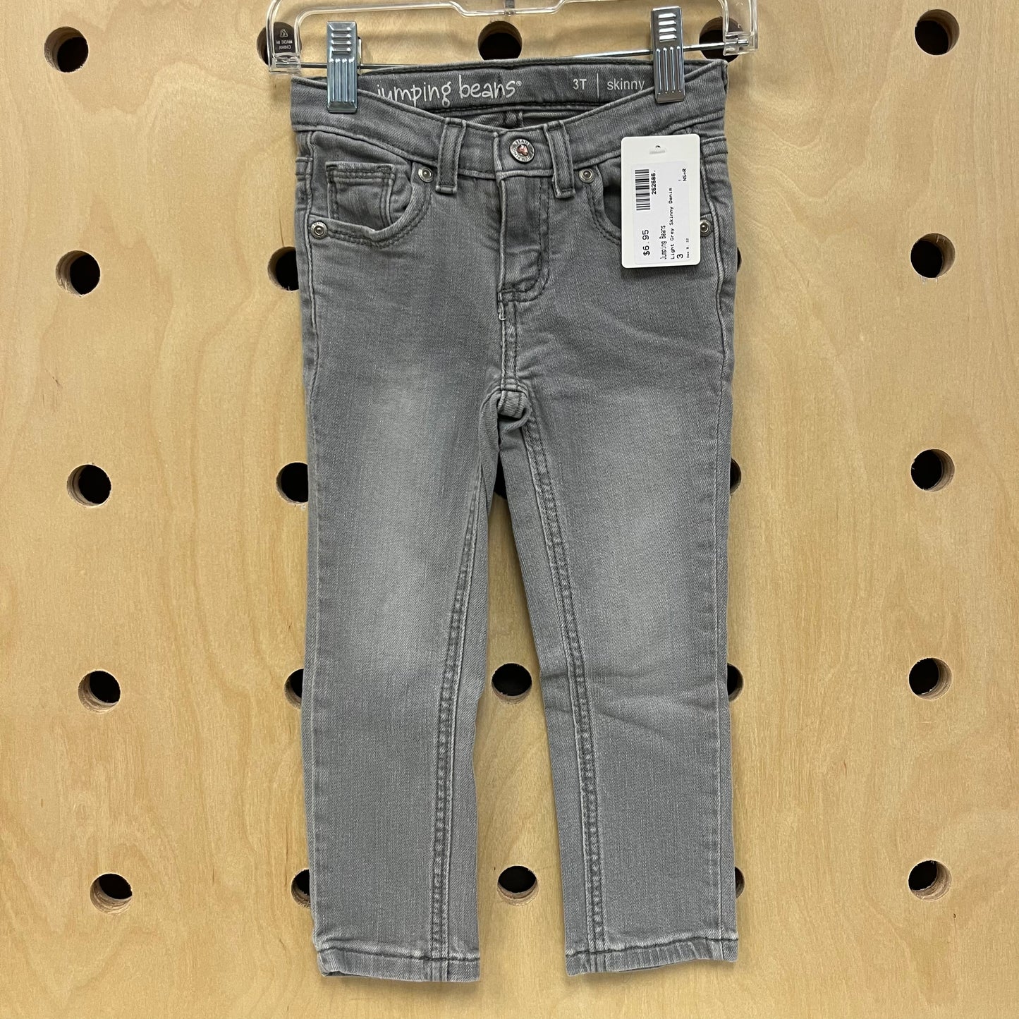 Light Grey Skinny Denim