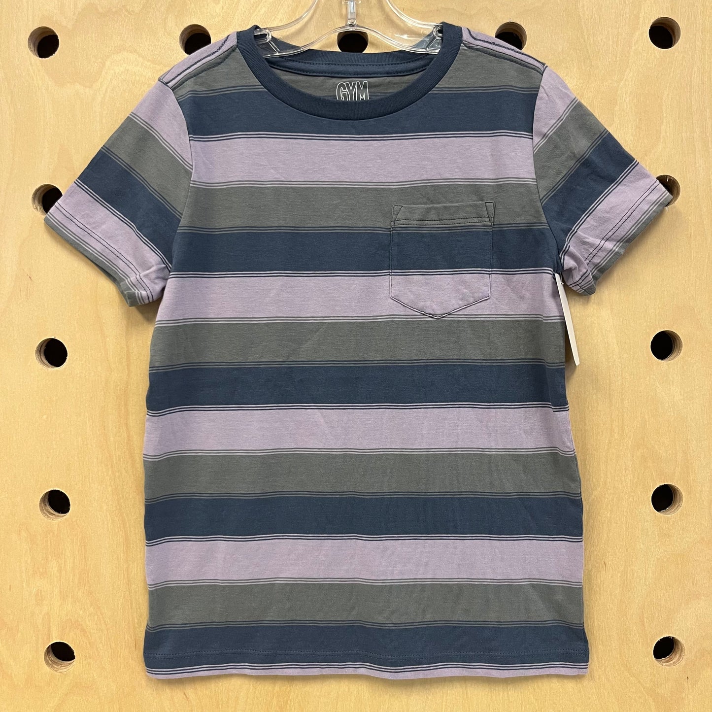 Blue & Lavender Striped Tee NEW!