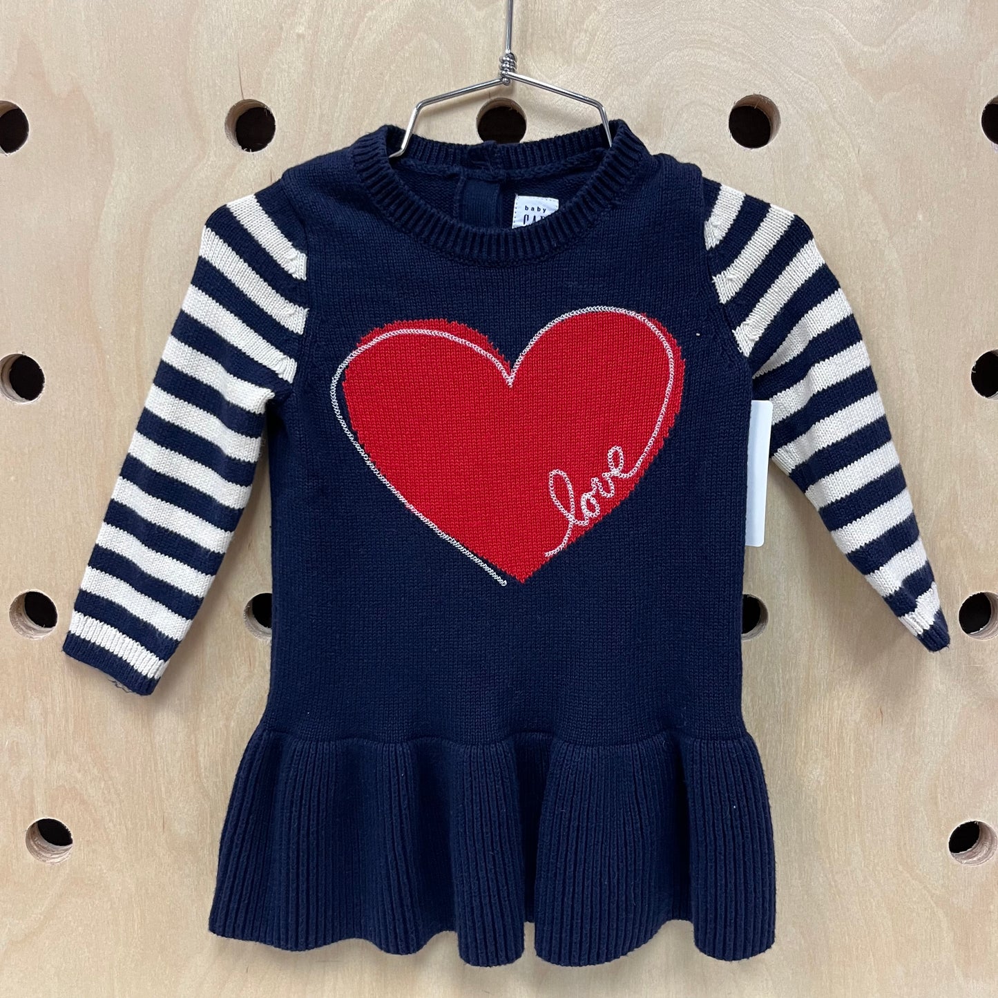 Navy Love Sweater Dress