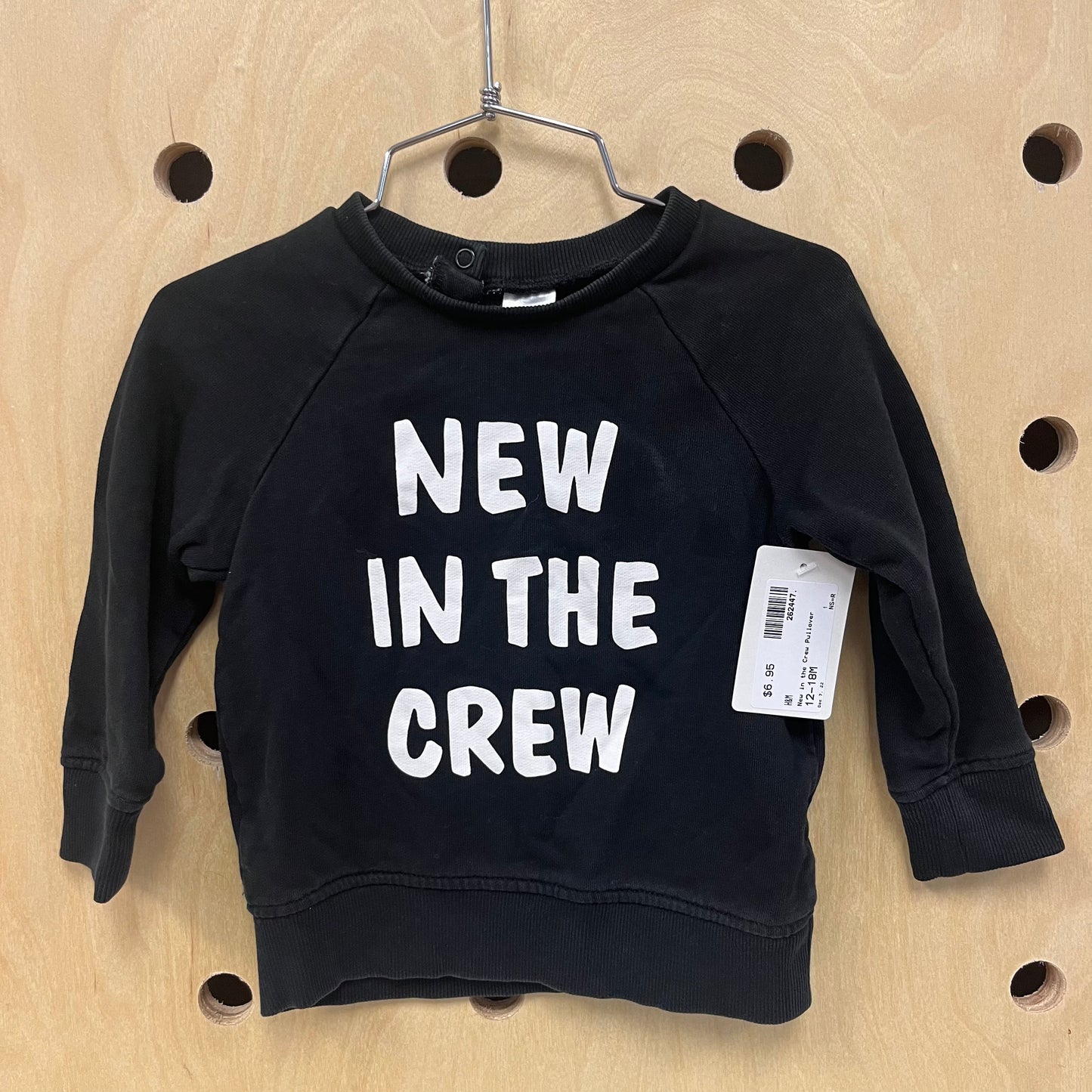 New in the Crew Pullover