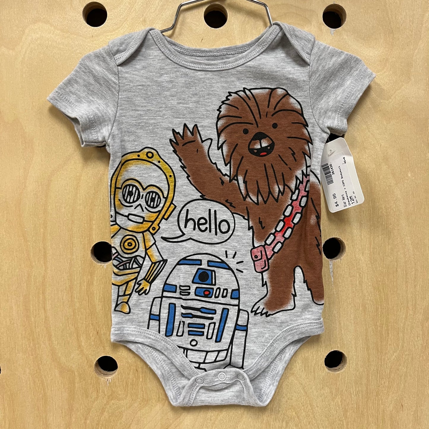 Chewbacca + C3PO Bodysuit