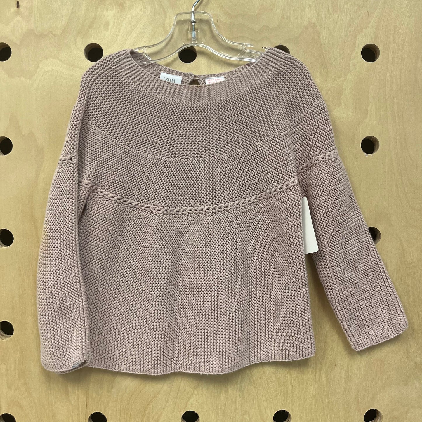 Dusty Pink Knit Sweater