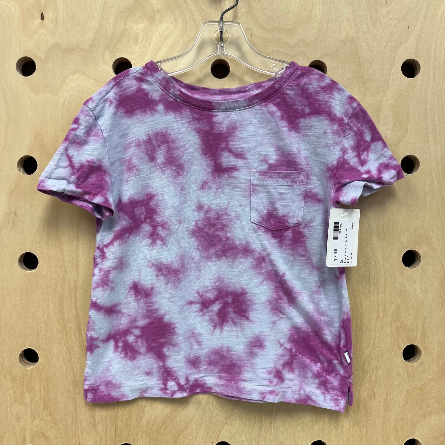 Blue & Purple Tie Dye Tee