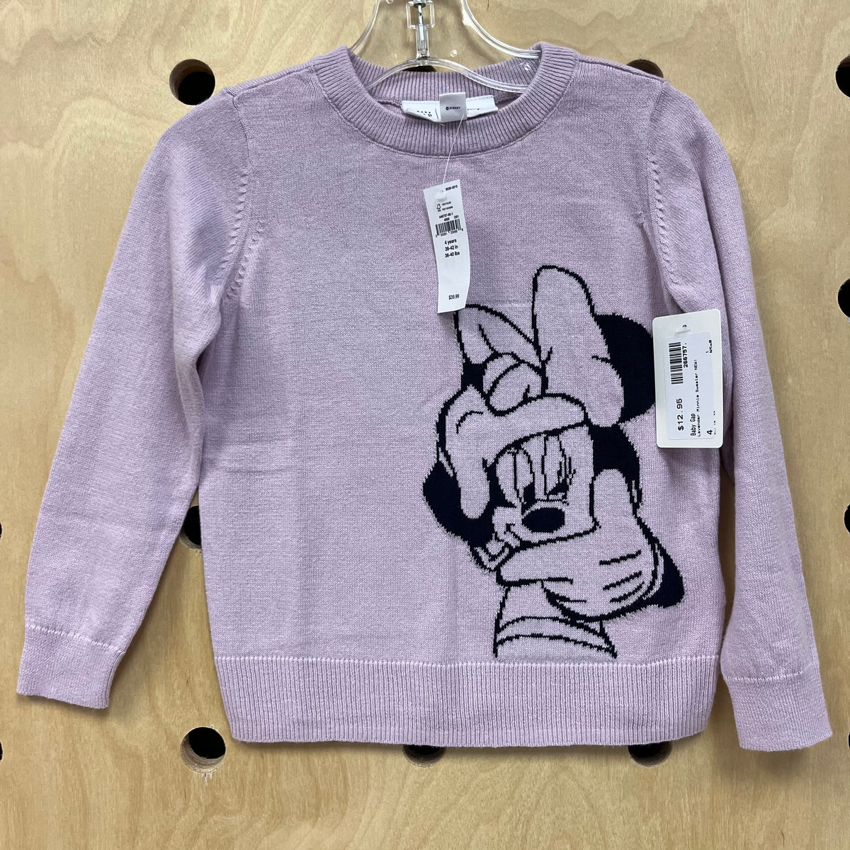 Lavender Minnie Sweater NEW!