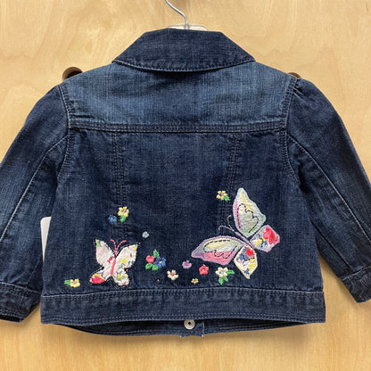 Denim Butterfly Jacket