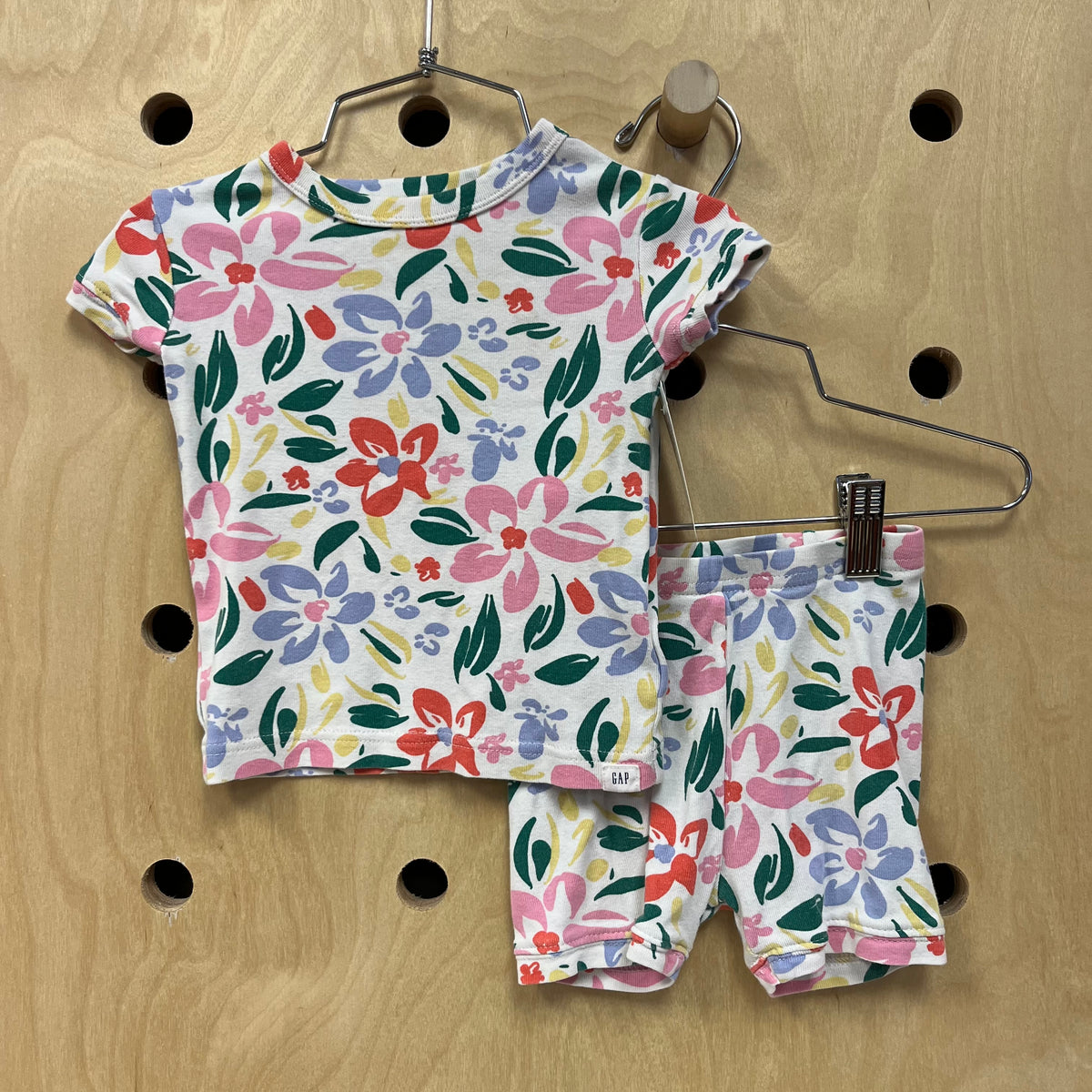 White Floral Pajamas