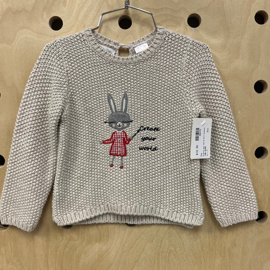 Create Your World Knit Sweater
