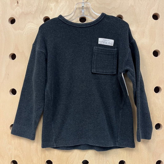Black Knit Super Day Long Sleeve