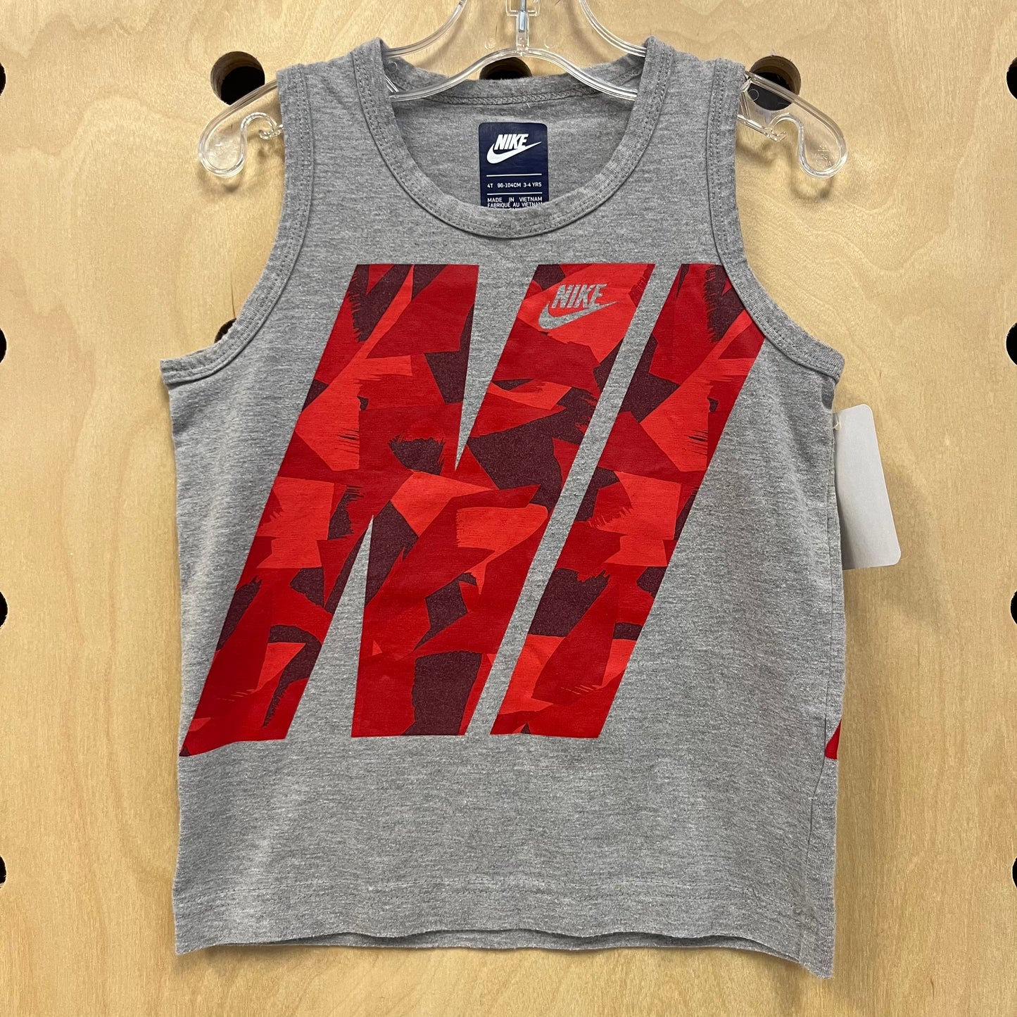 Grey Logo Tank