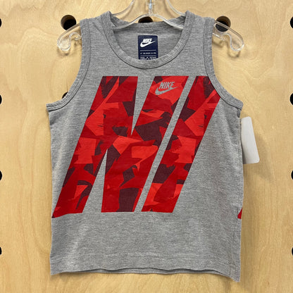 Grey Logo Tank