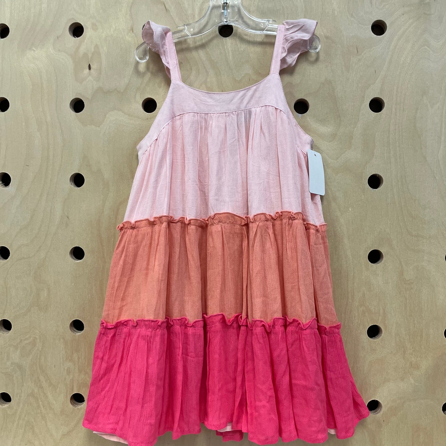 Pink Colorblock Dress