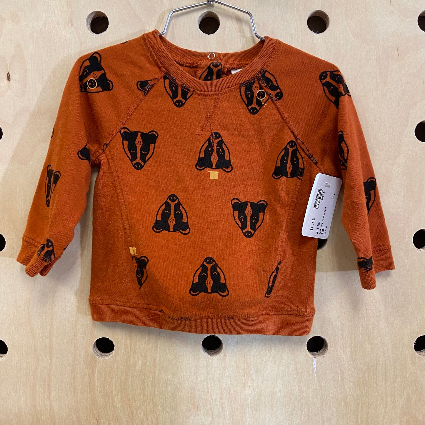 Rust Dog Sweatshirt