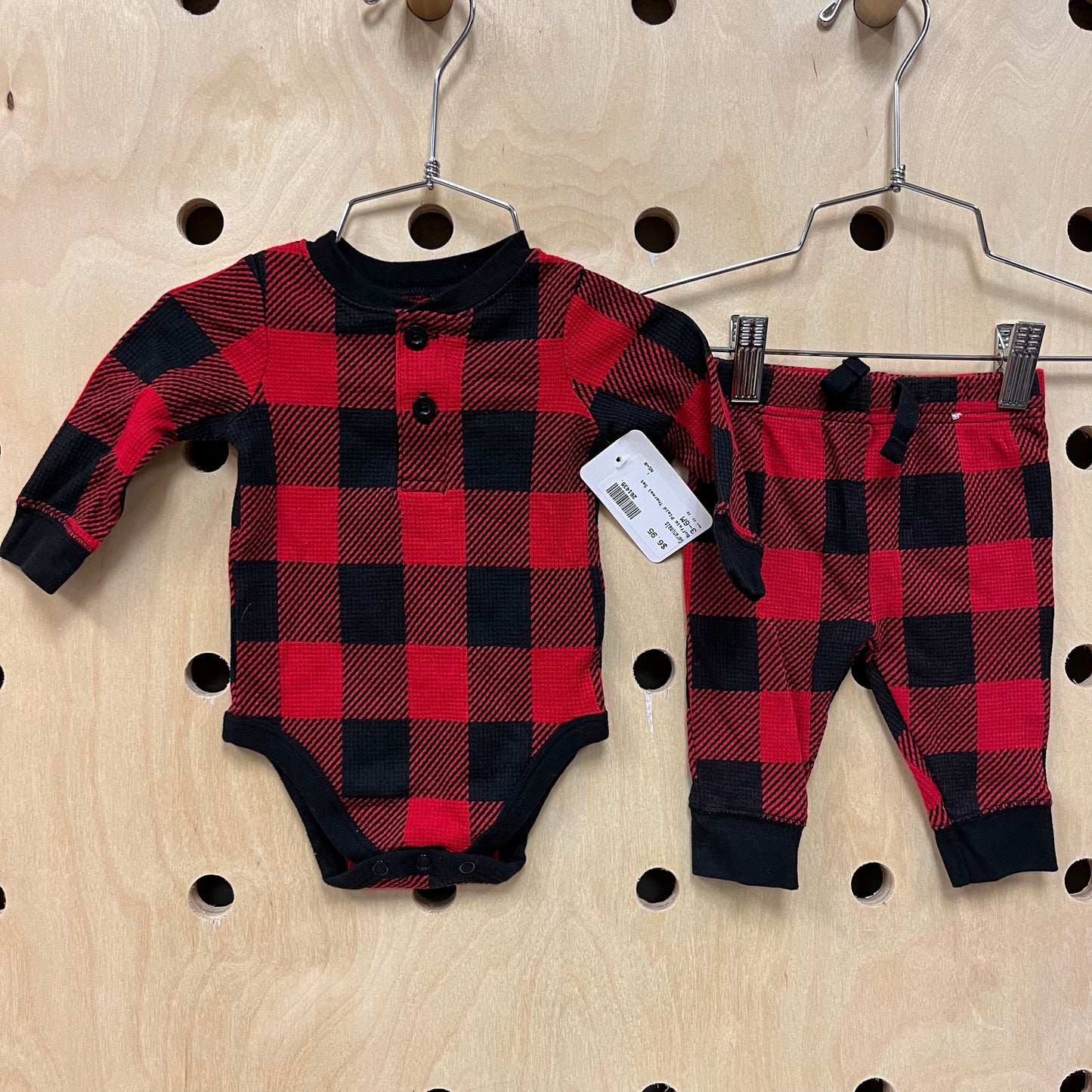 Buffalo Plaid Thermal Set