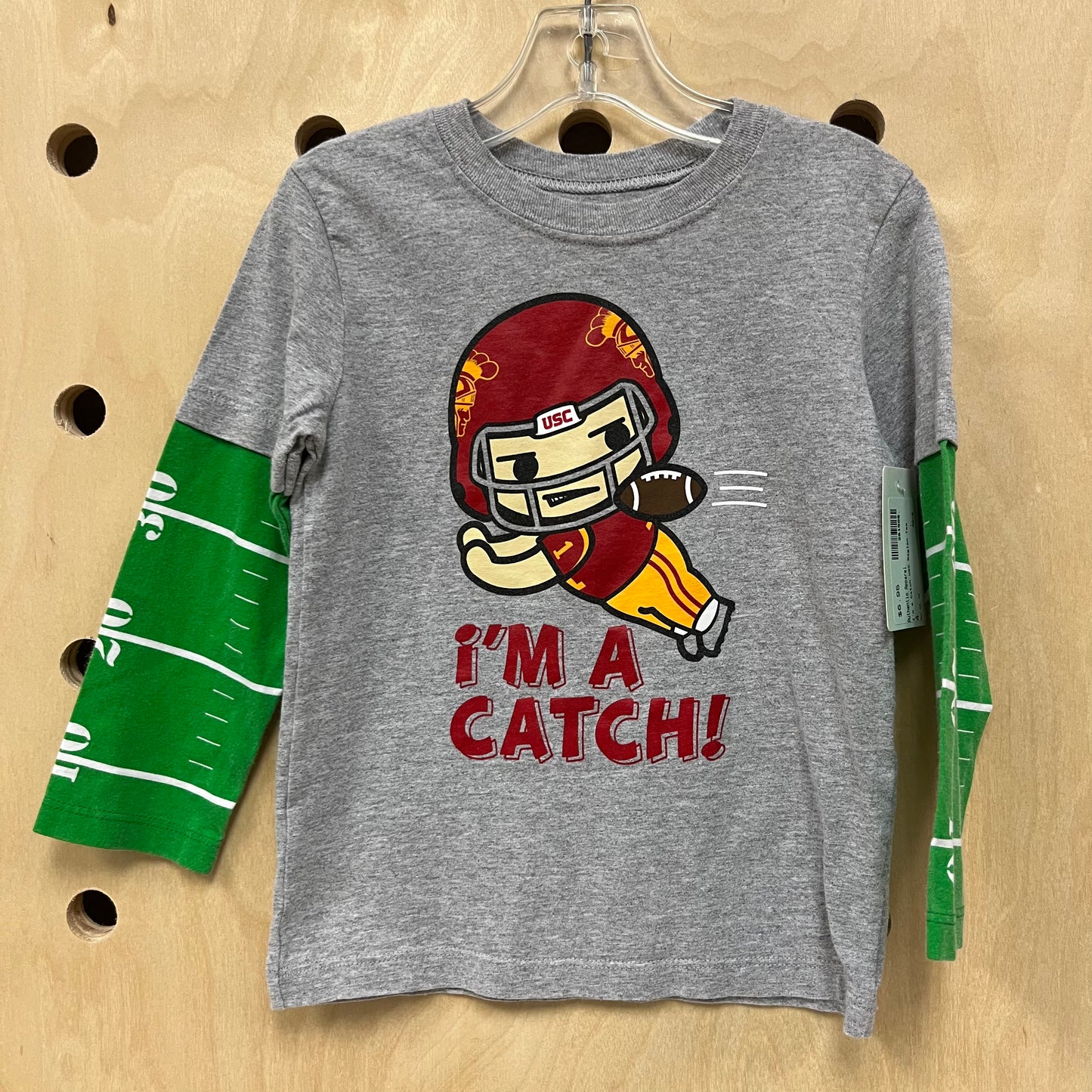 I'm a Catch USC Raglan Tee