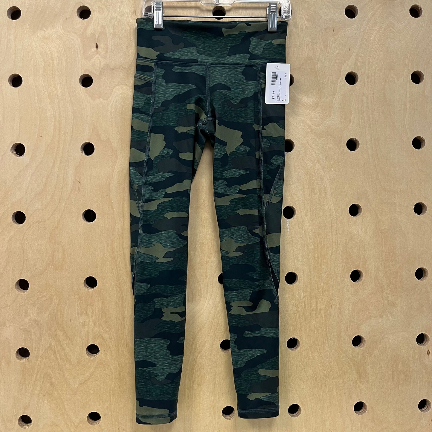 Green Camo Athletic Leggings