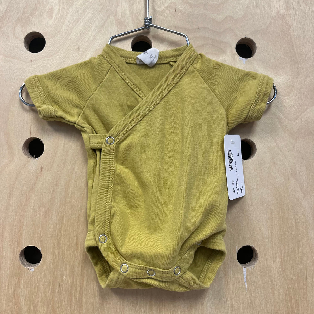 Green Organic Wrap Bodysuit