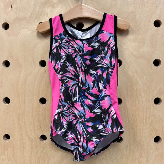 Black + Pink Leotard