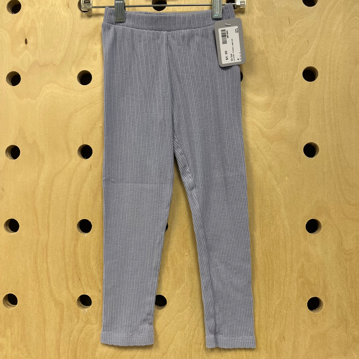Lavender Ribbed Leggings