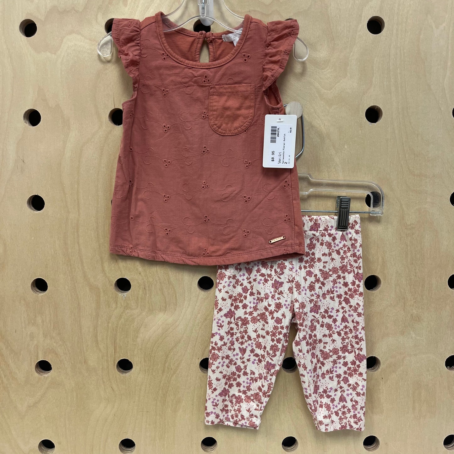 Terracotta Floral Outfit