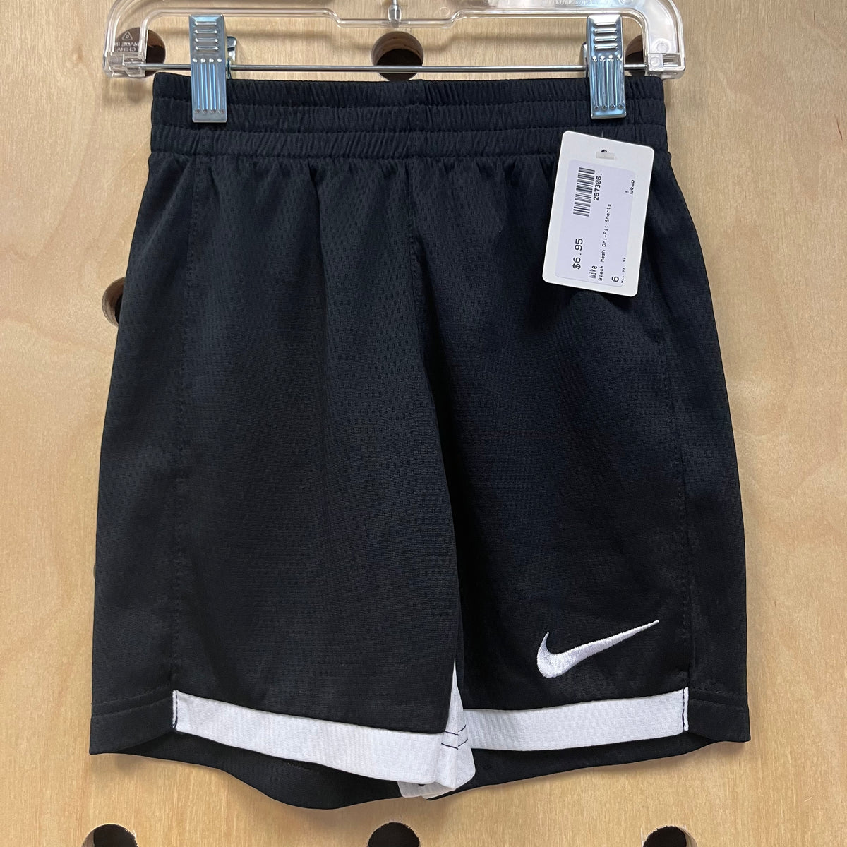 Black Mesh Dri-Fit Shorts