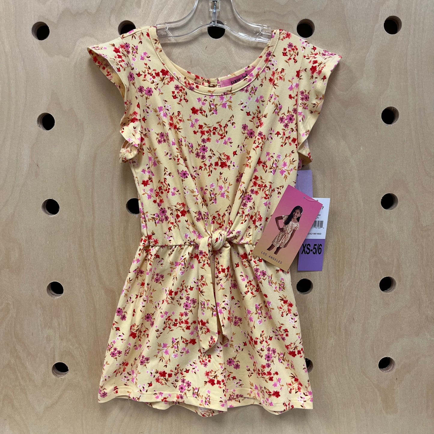 Yellow Floral Romper NEW!