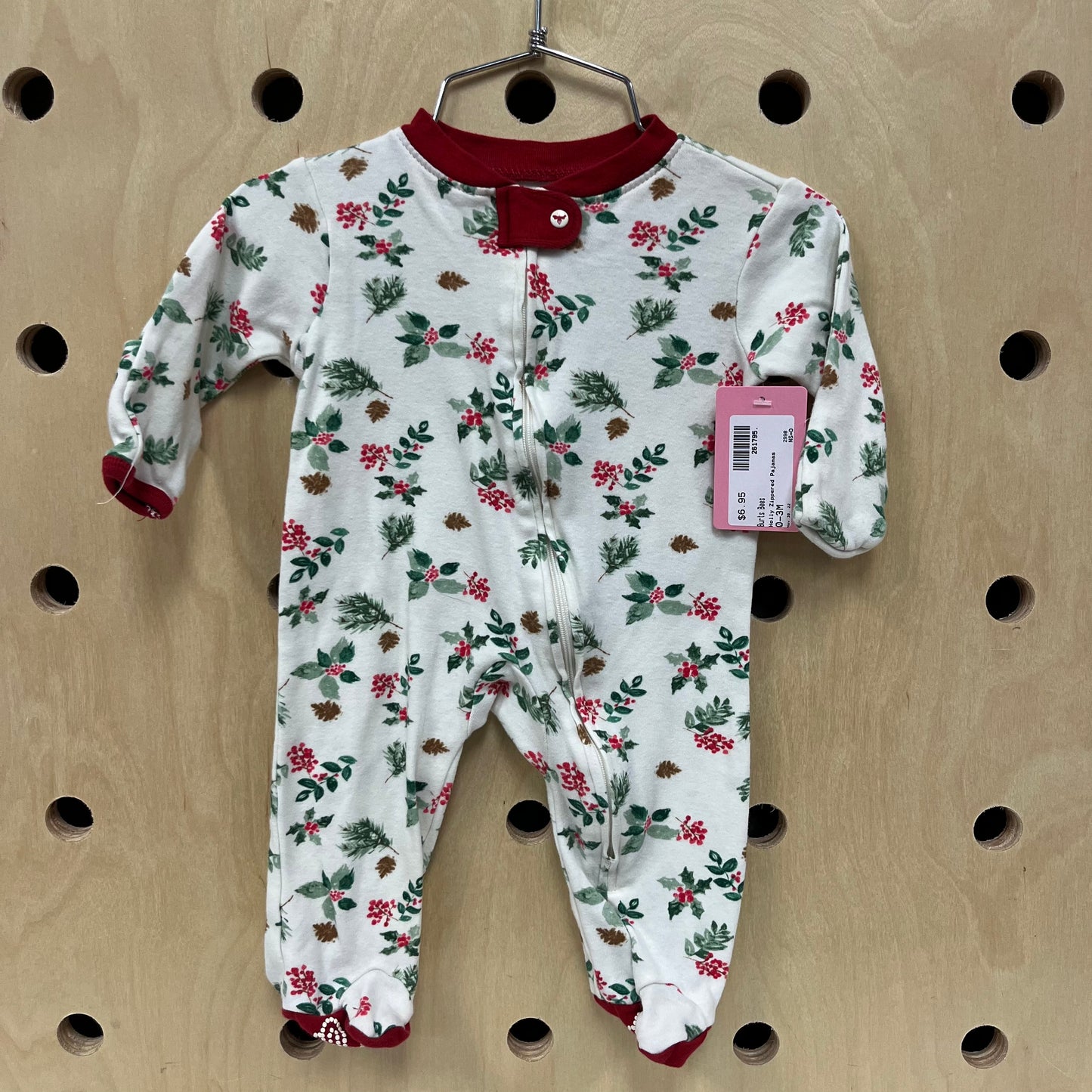 Holly Zippered Pajamas