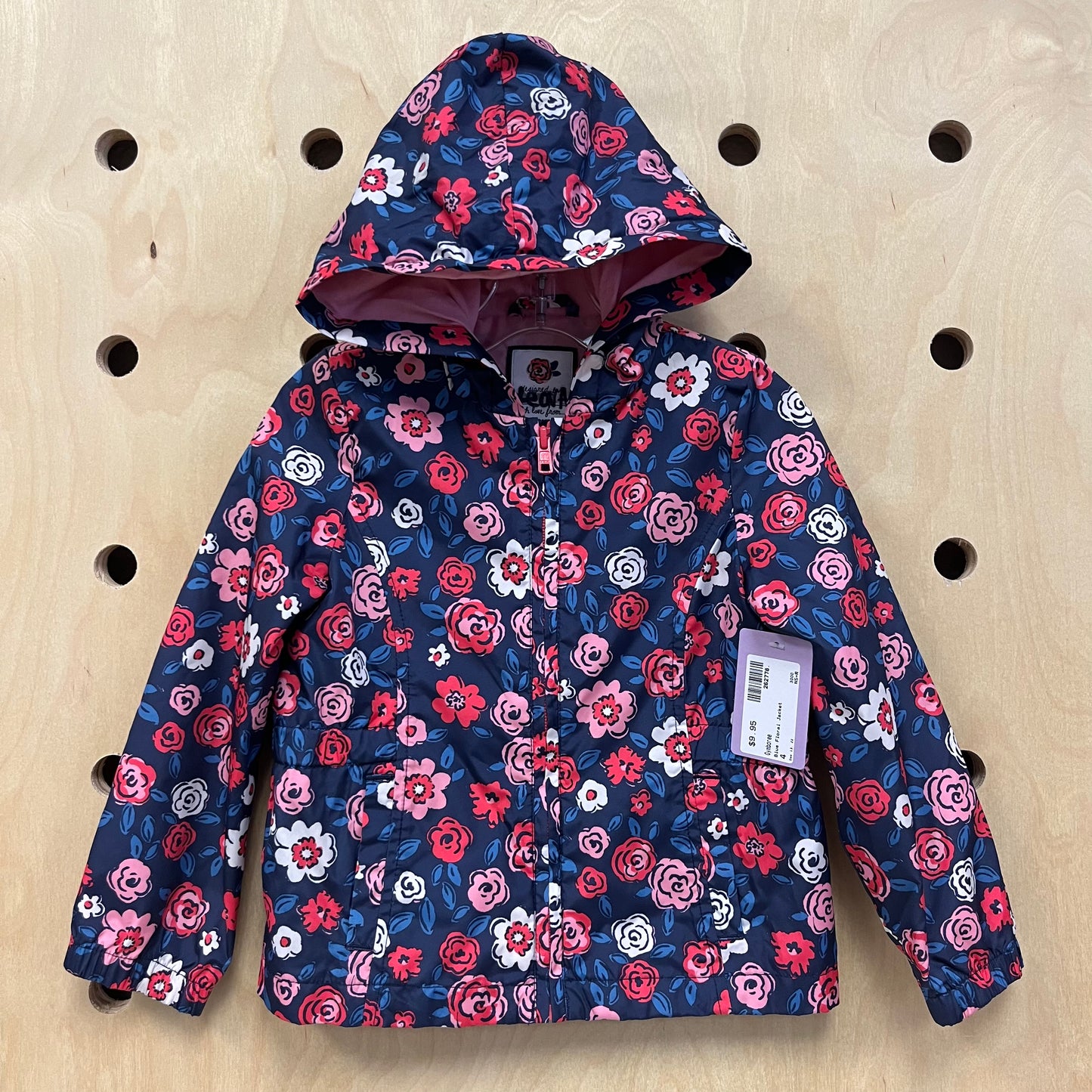 Blue Floral Jacket
